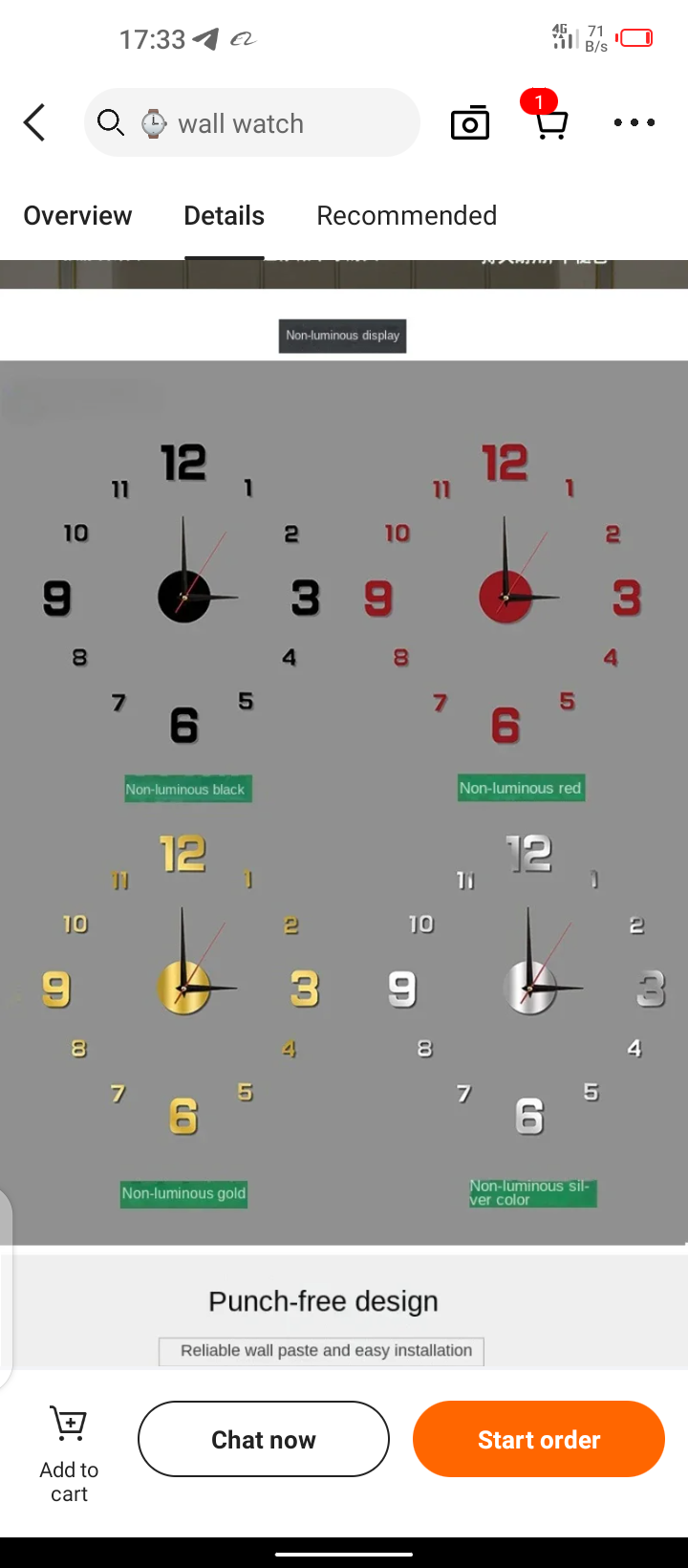 3D Wall Clocks